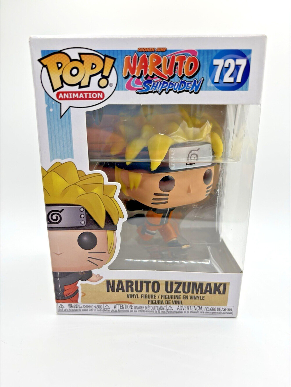 Funko Pop Naruto Shippuden Naruto Uzumaki Running #727 Vinyl Figure 46626
